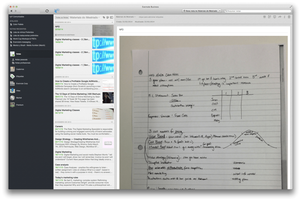 Evernote para la escuela